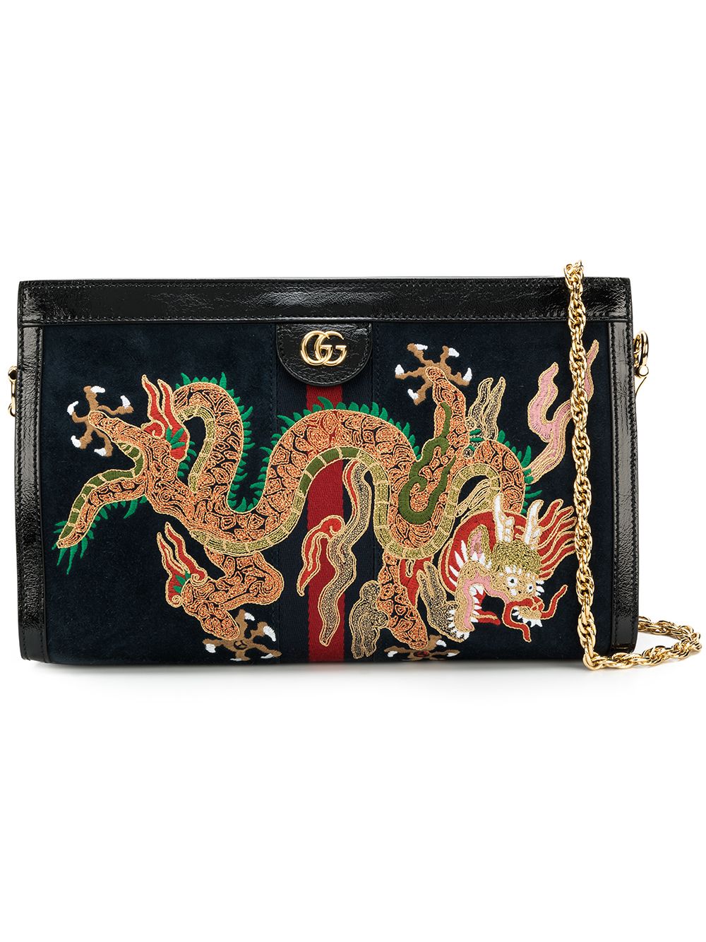 Gucci Ophidia Embroidered Shoulder Bag 