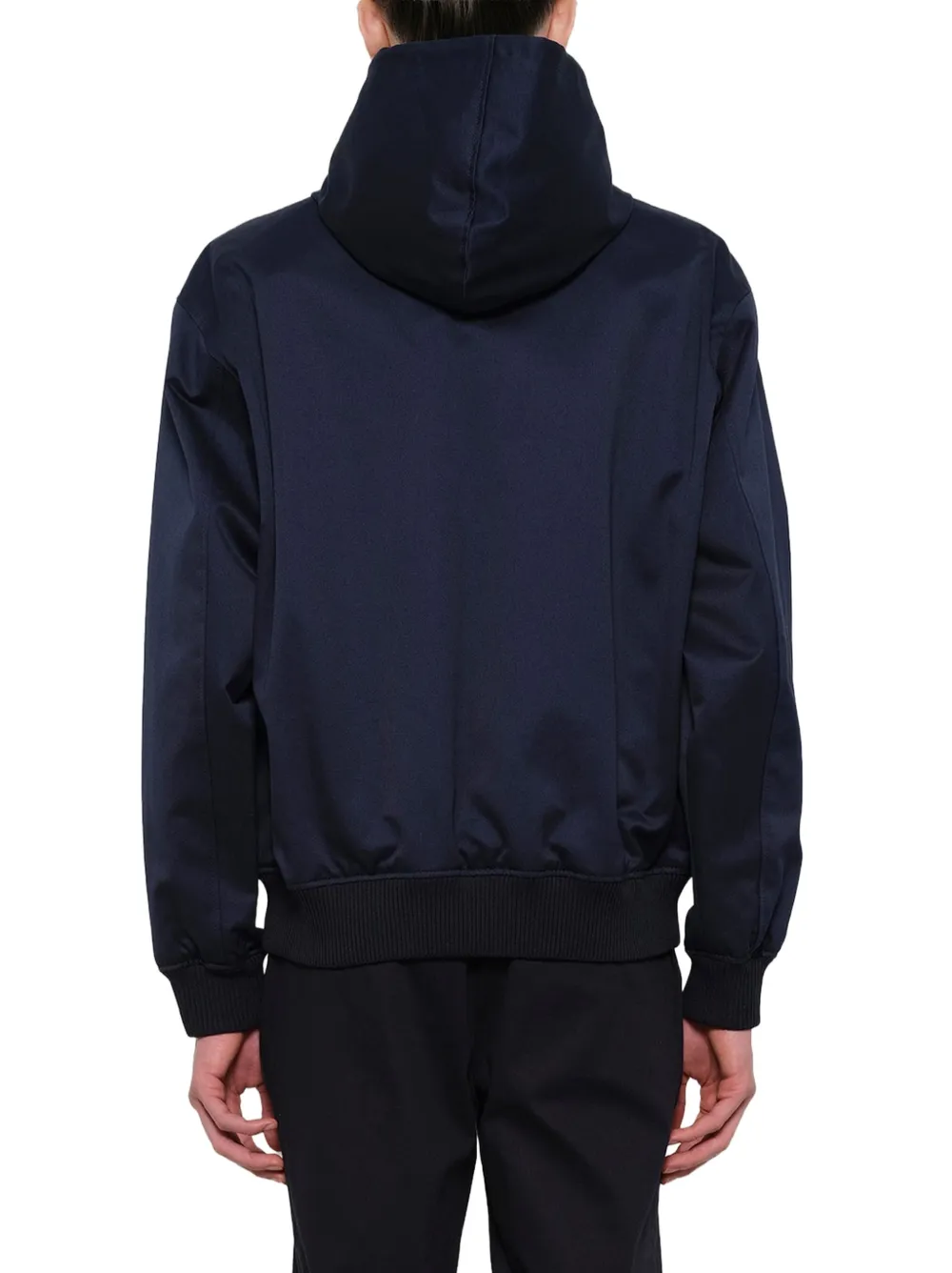  Kenzo Kapuzenpullover Mit Logo Print   Blau 