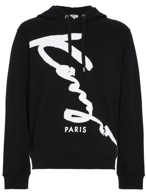 Kenzo Signature print hoodie