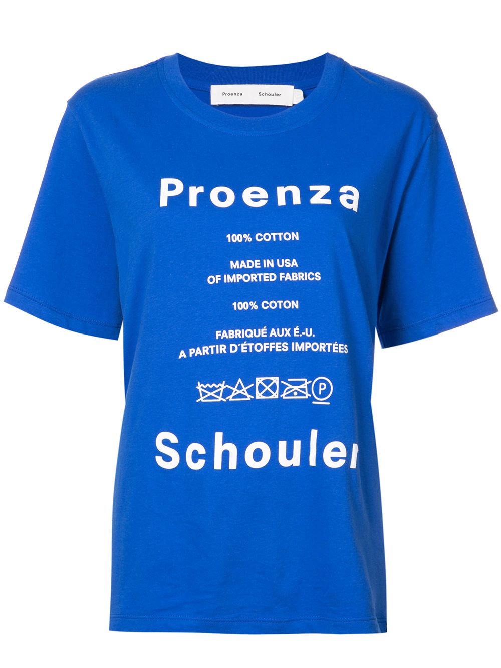 Proenza Schouler PSWL Care Label T Shirt Farfetch