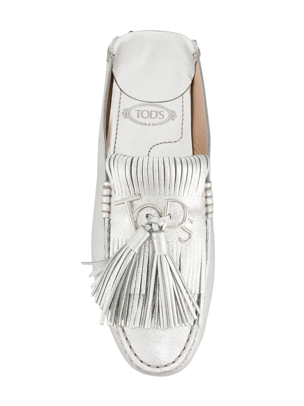 Tod's Gommino loafers Metallic