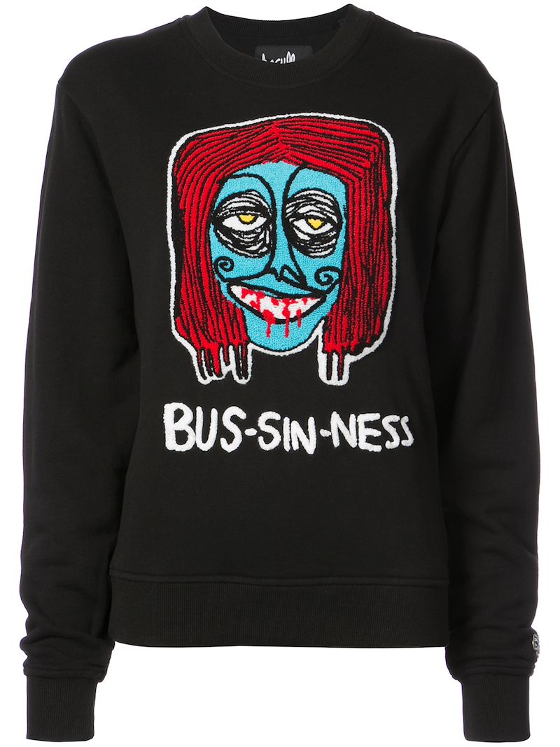 Bus-sin-ness crewneck sweater Haculla