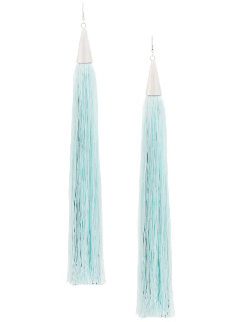 Eddie Borgo long tassel earrings