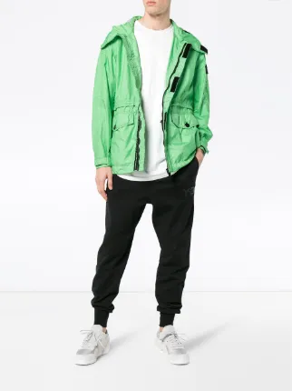 Green hooded jacket展示图