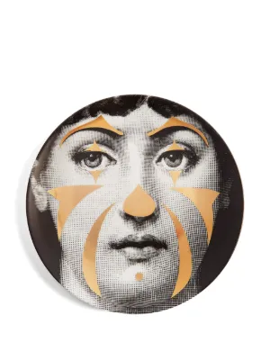 Fornasetti Tema e Variazioni Wall Plate (No. 375) | Black | FARFETCH