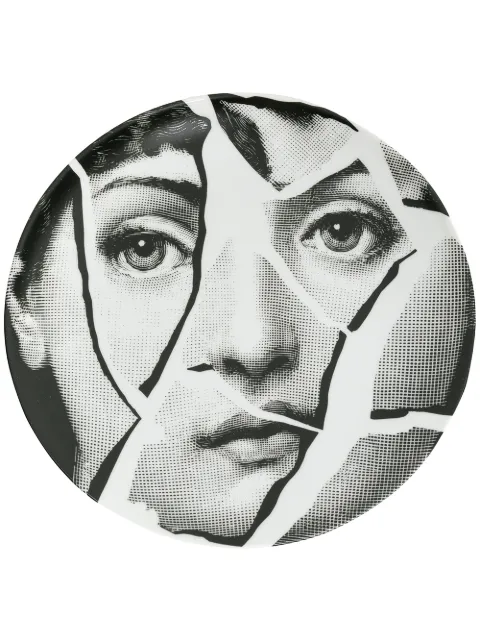 Fornasetti broken face print plate