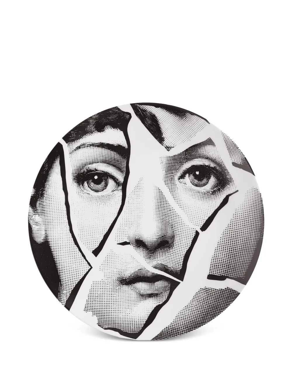 Fornasetti Tema e Variazioni N. 2 wall plate | White | Image 1