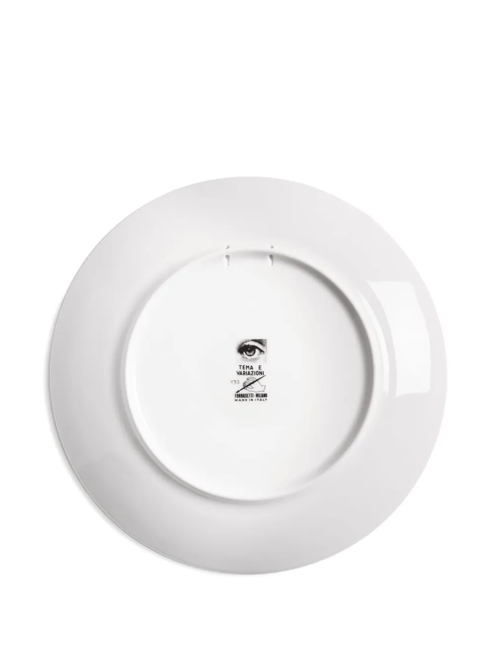Fornasetti face print plate | negro | Image 1