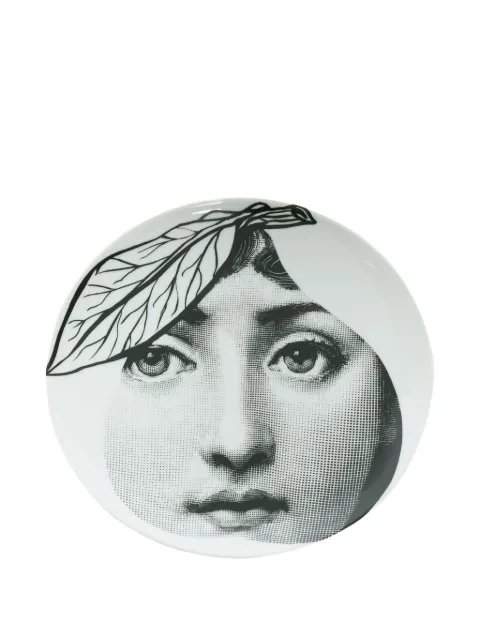 Fornasetti pear-shaped face print plate