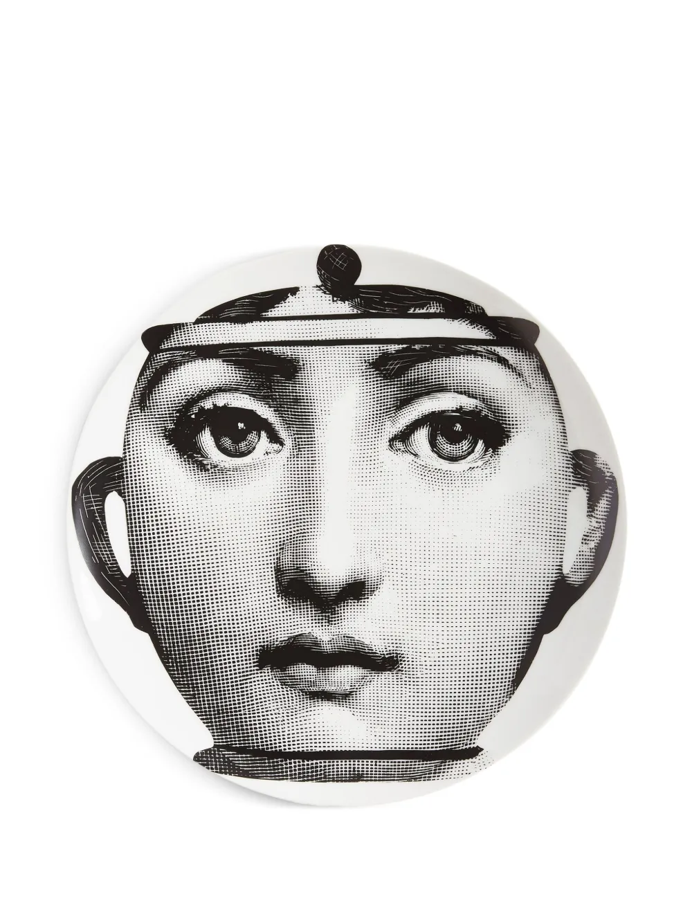 Fornasetti face pot print plate | Bandejas y platos decorativos | Image 2