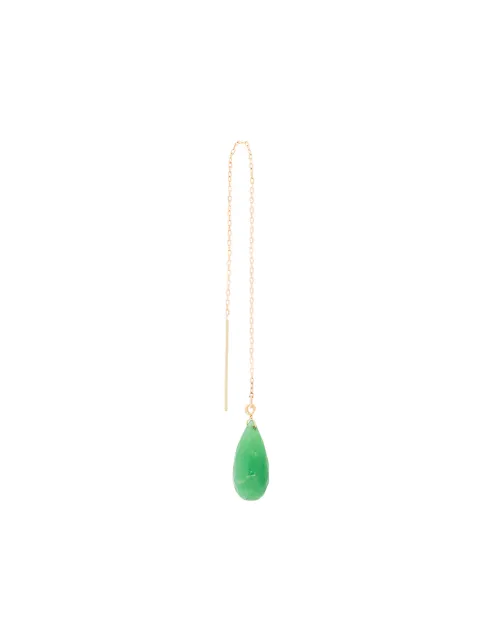 Uzerai Edits chrysoprase pull-through earring