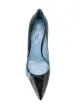 Prada logo bow embellished pumps