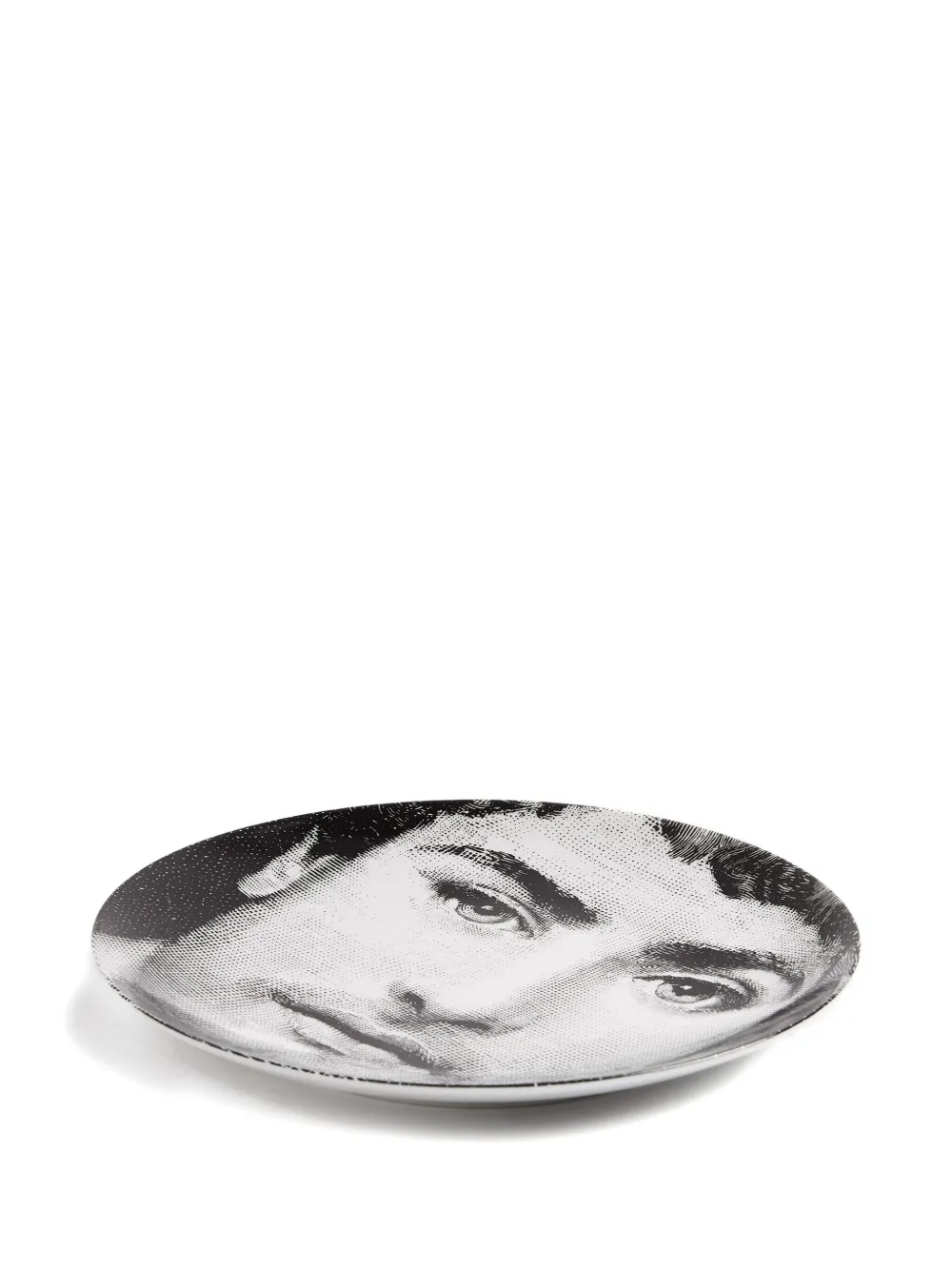 Fornasetti Tema e Variazioni wall plate | Black | Image 1