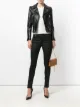 Afbeelding 2 van Saint Laurent cropped bikerjack