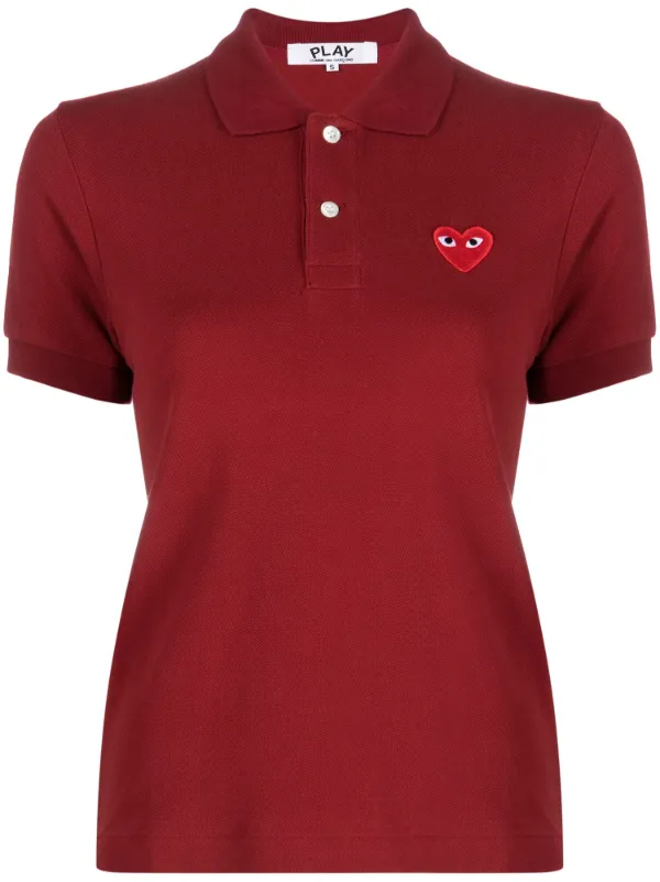Comme des garcons polo shirt womens discount