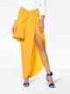 Jacquemus sol asymmetric ruffled skirt