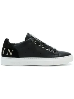 neri logo lace Philipp Plein sneakers farfetch Blue up q5xx07wE1
