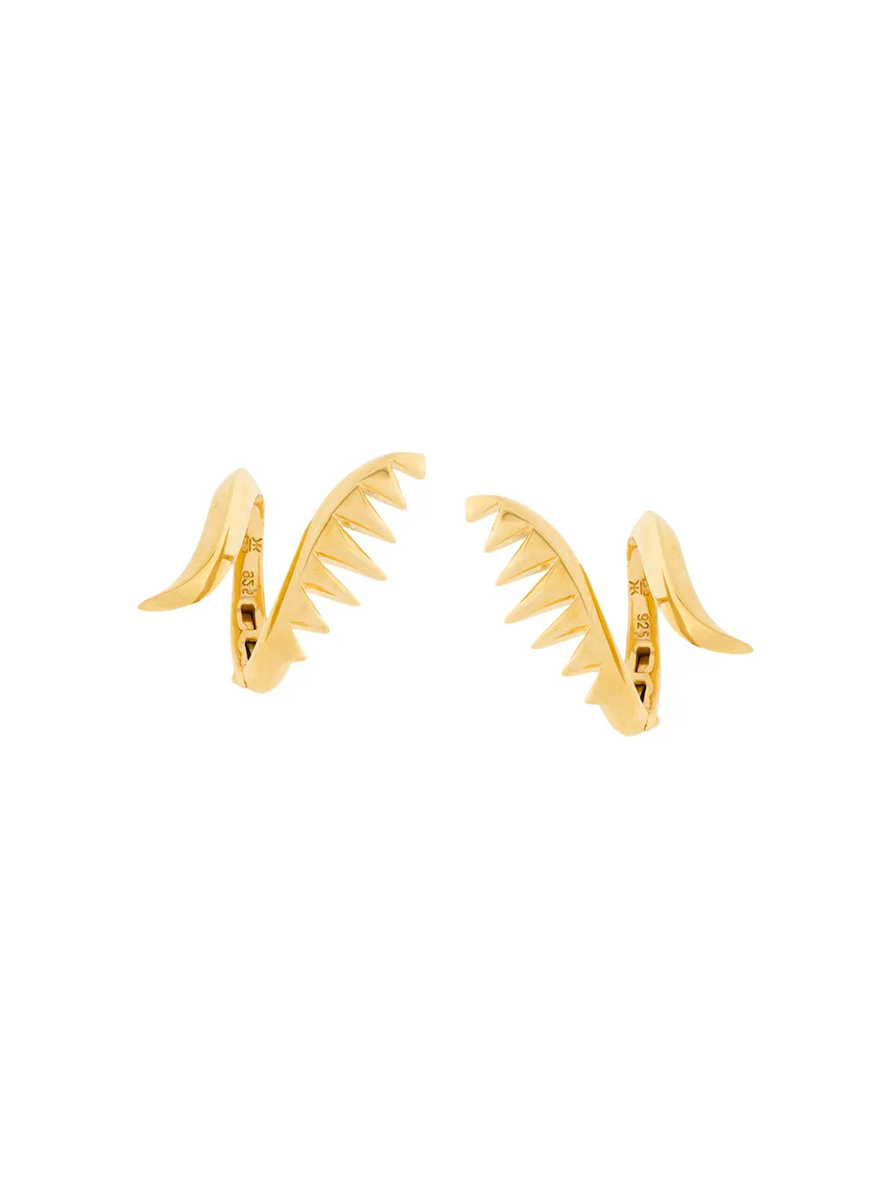 

Kasun London Serpent earrings - Metalizado