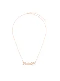 True Rocks F necklace - Metallic