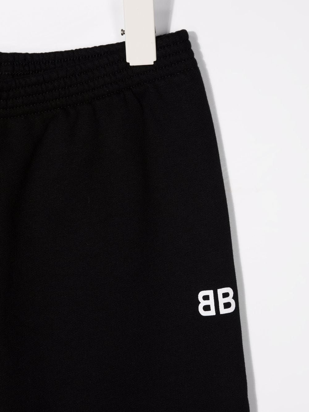 Shop Balenciaga Logo Printed Track Pants In Black