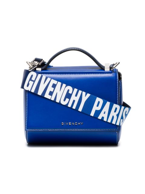 Givenchy blue Pandora mini leather shoulder bag