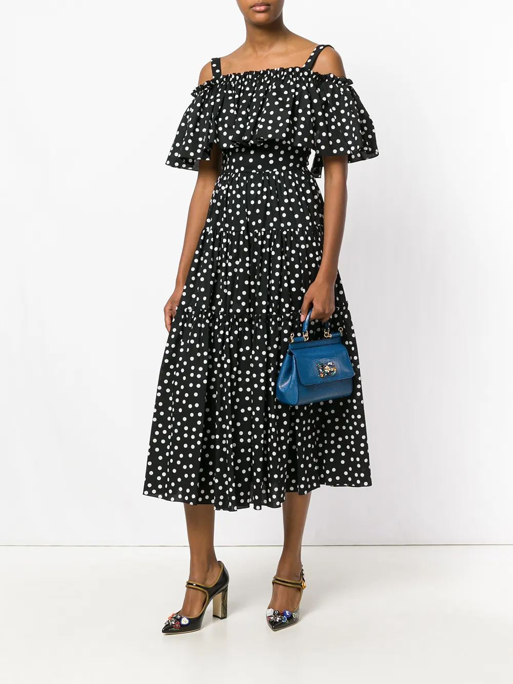 Imagem 2 de Dolce & Gabbana Bolsa tote Sicily pequena