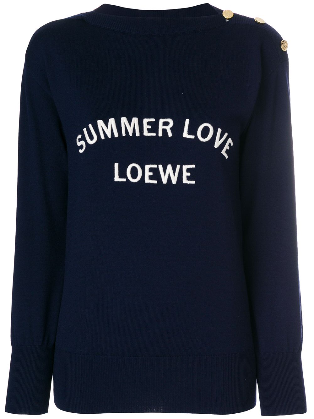 фото Loewe вязаный свитер 'summer love'