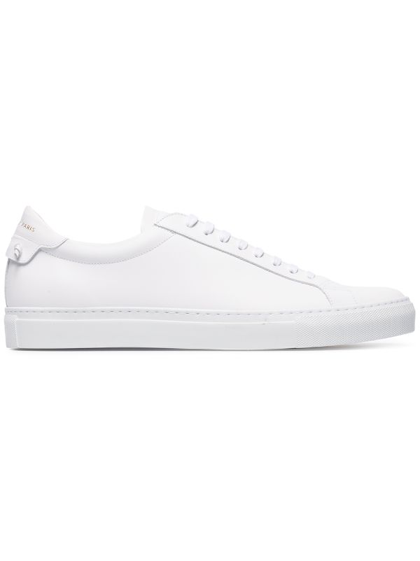 givenchy men's urban knots leather sneakers