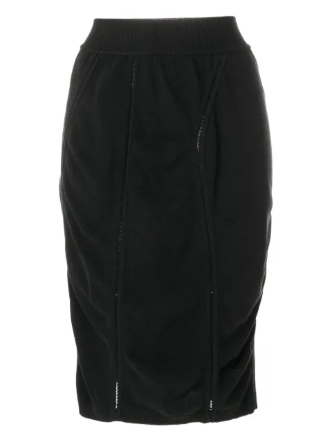 Alaïa Pre-Owned 1980s draped pencil skirt
