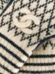Chanel Pre-Owned Gemusterte Kaschmirfäustlinge