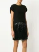 Balenciaga Pre-Owned فستان سهرة بشراشيب