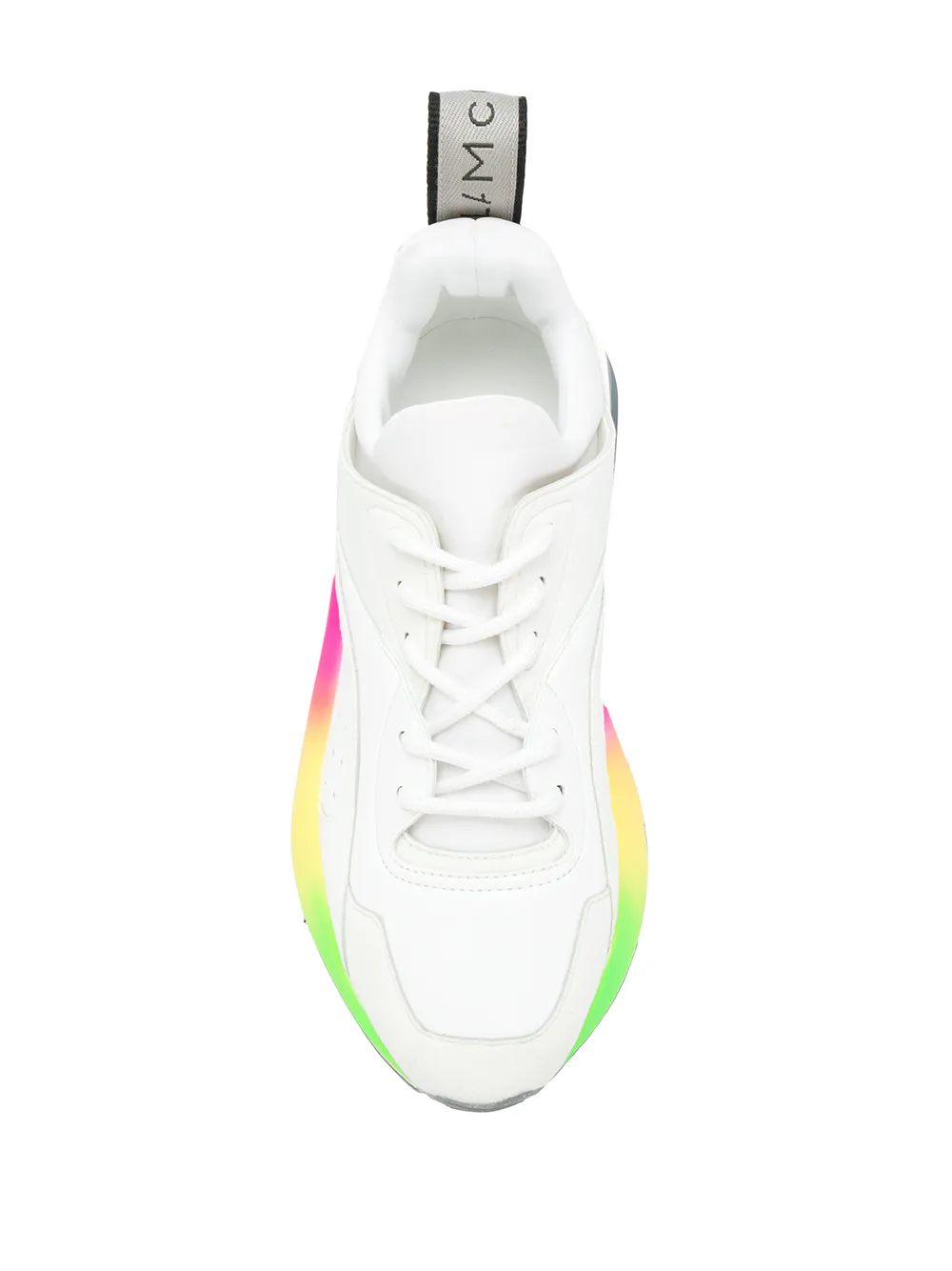 Stella McCartney witte Eclypse Rainbow sneakers