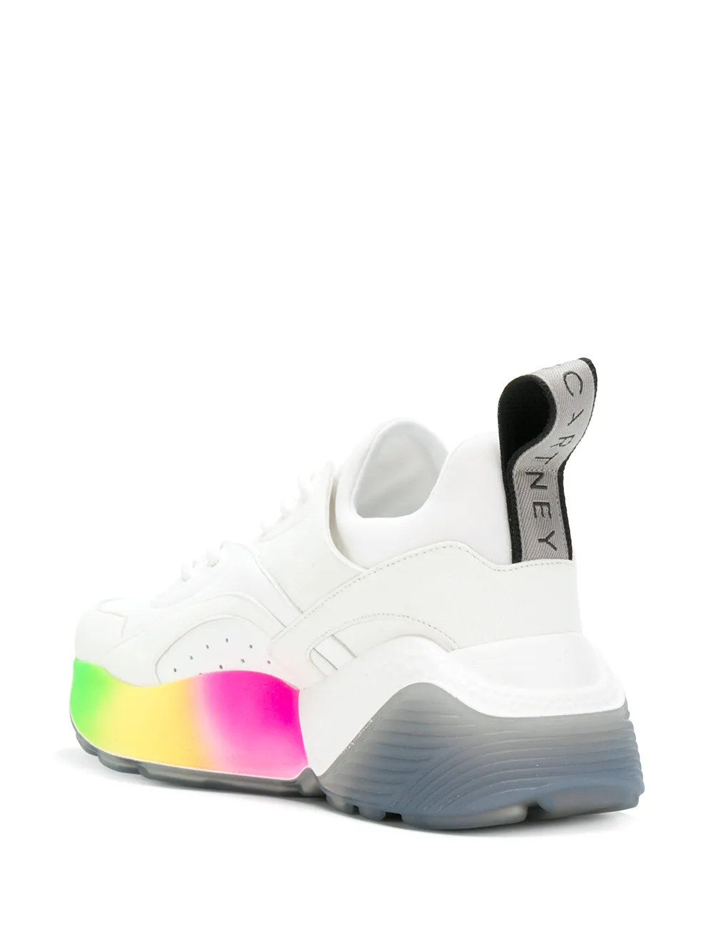 Stella McCartney witte Eclypse Rainbow sneakers