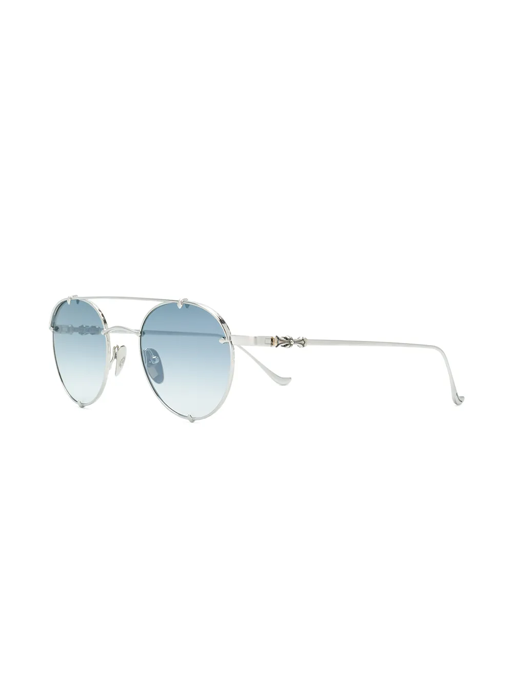 Chrome Hearts aviator sunglasses - Metallic
