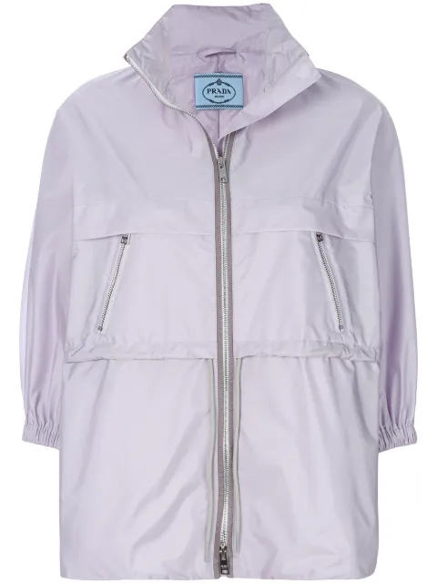 prada nylon windbreaker jacket