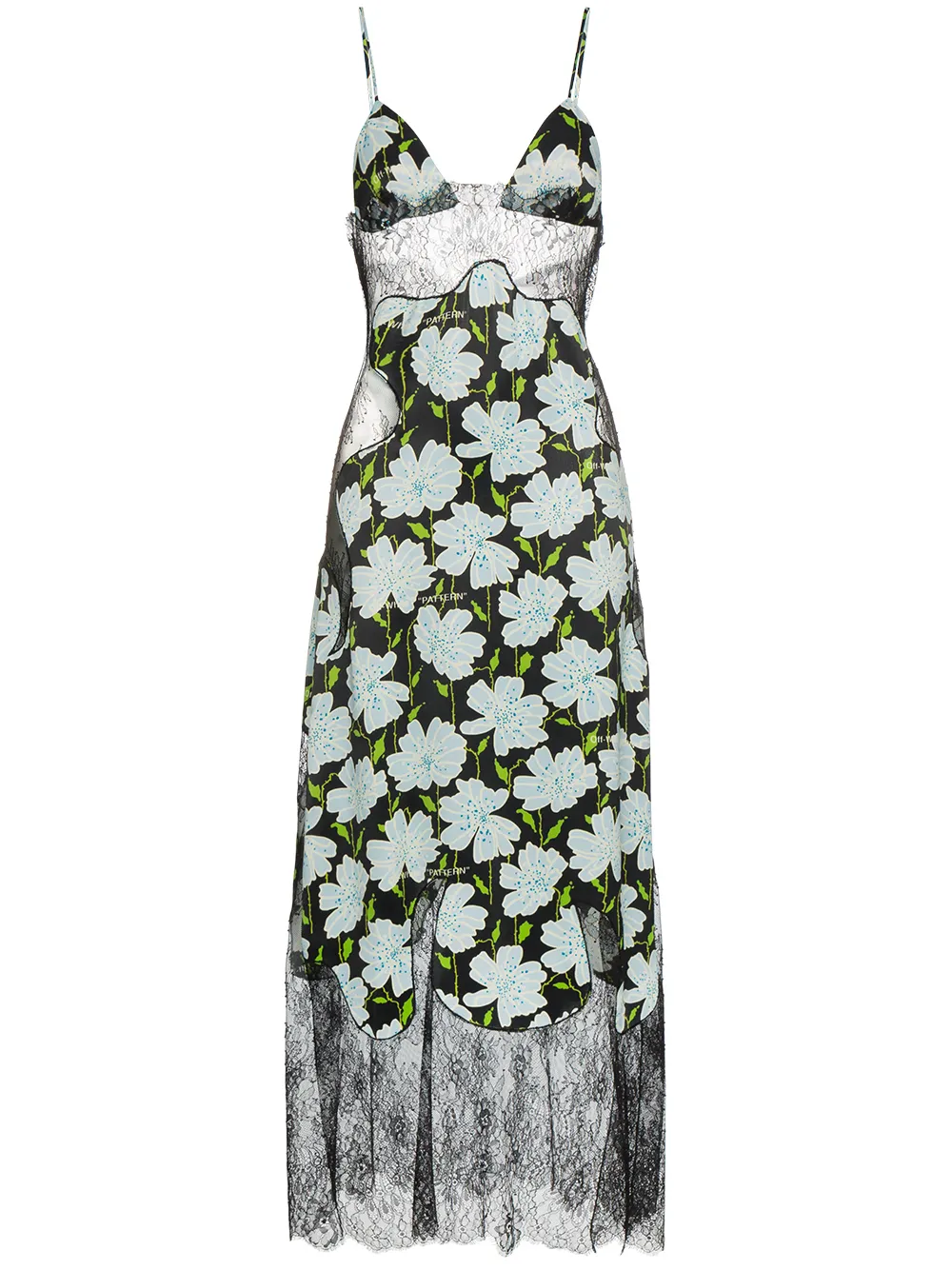 off white slip dress