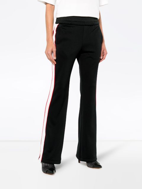 high waisted track pants