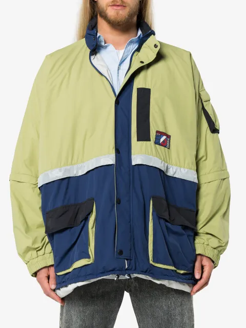 balenciaga reflective jacket