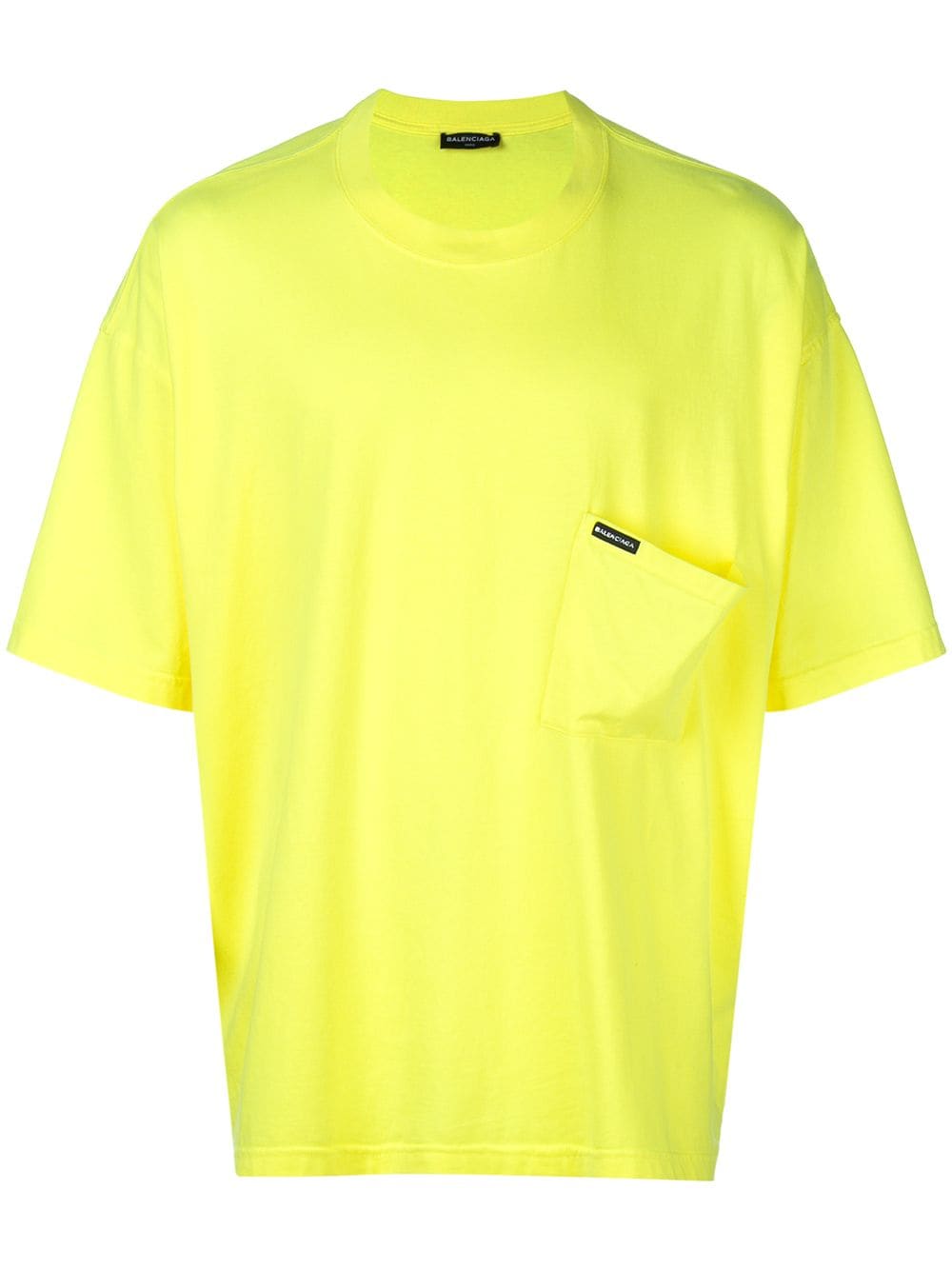 balenciaga neon shirt