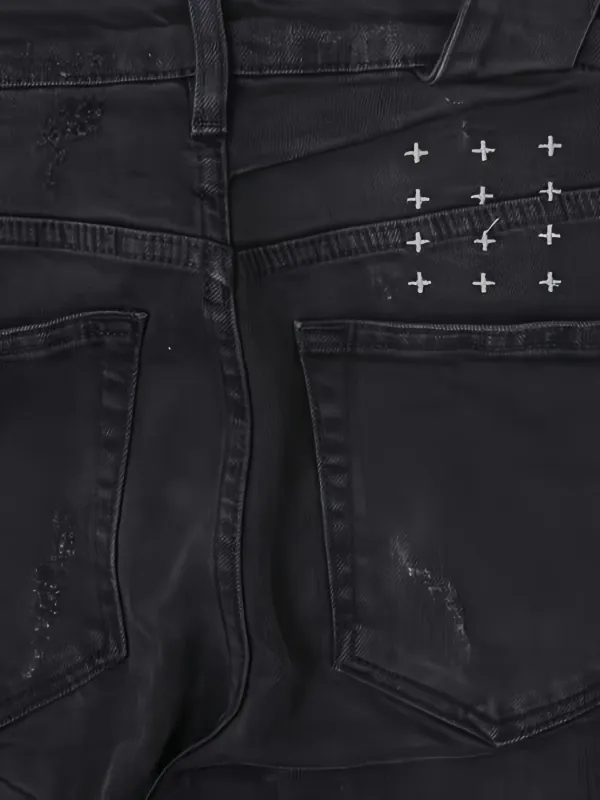 Ksubi スビ CHITCH BONEYARD 38 BLACK S2998 Ksubi Chitch Boneyard Black | Afterpay Available | Ksubi ++
