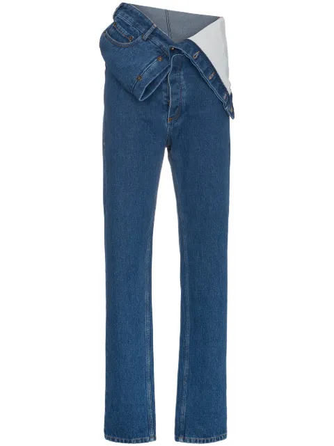 Image result for Y/Project no zip jeans