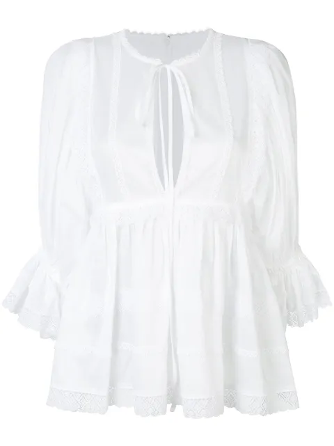 Dolce & Gabbana frill detail tunic