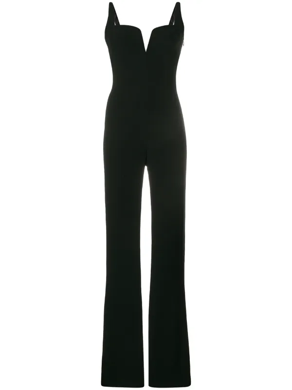 black corset jumpsuit