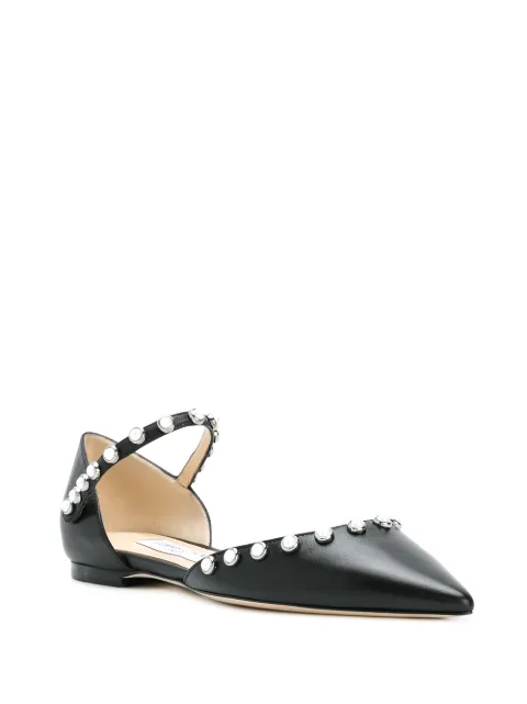 jimmy choo leema flat