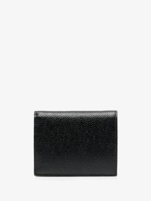 Thom Browne pebbled billfold wallet