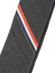 الصورة 2 من Thom Browne ربطة العنق الكلاسيكية مع Seamed باللون الأحمر والأبيض والأزرق Selvedge (26cm) في حك 120 ممتاز
