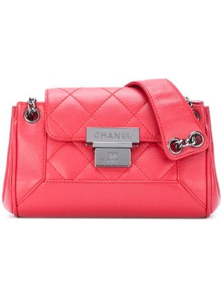 CHANEL, Bags, Chanel Pink Accordion Shoulder Bag