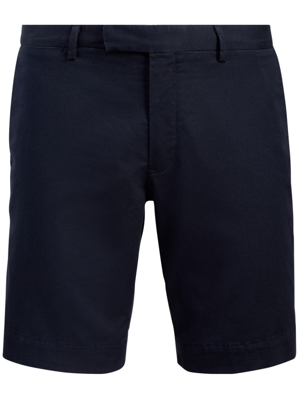 Shop Polo Ralph Lauren Cotton-blend Bermuda Shorts In Blue