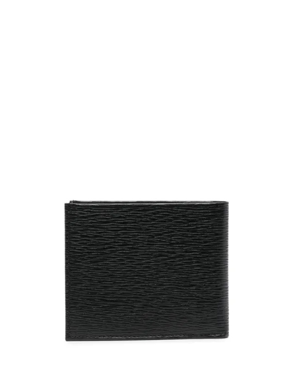 【FERRAGAMO】Gancini Bifold Folding Wallet SALVATORE FERRAGAMO Gancini Leather Bi-Fold Wallet Black