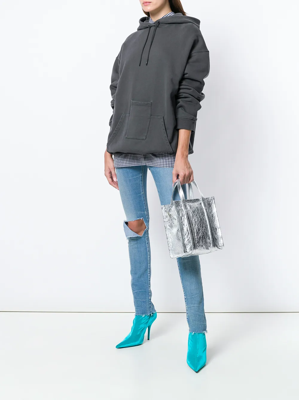 balenciaga bazar shopper xs